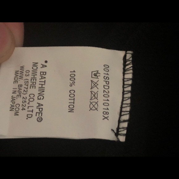 BAPE PONR hoodie XL - Picture 6 of 8